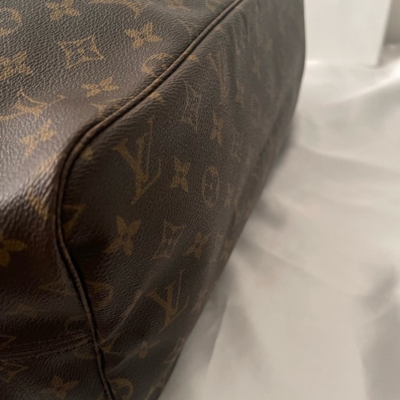 AUTHENTIC LOUIS VUITTON MONOGRAM NEVER FULL GM WITH DUST BAG - Picture 5 of 12